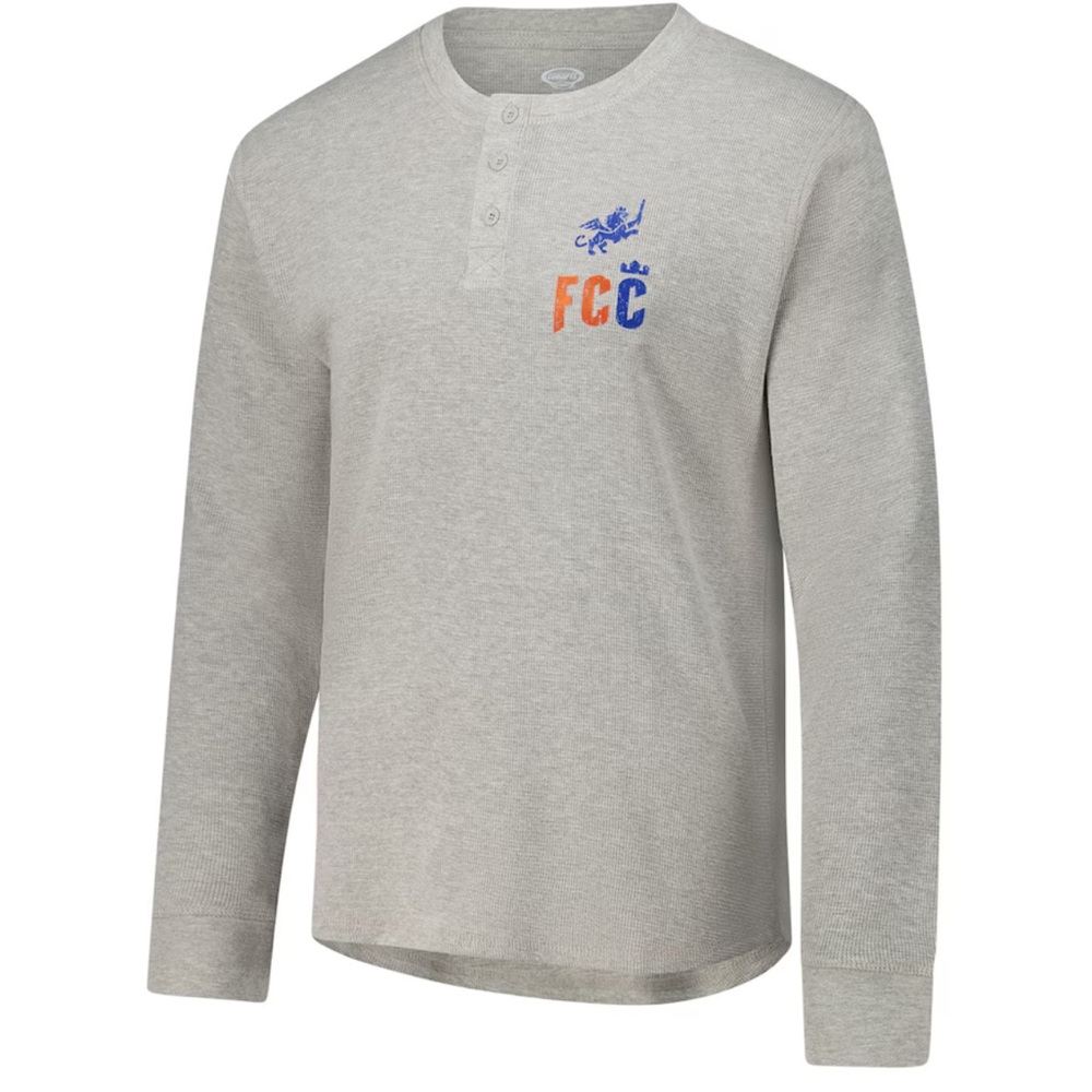 NWT FC Cincinnati Concept Sports Thermal Knit Henley